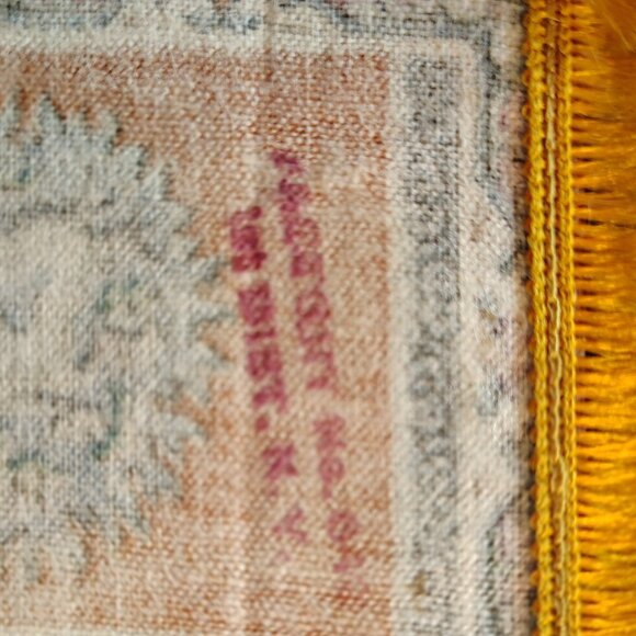 Set of 4 Vintage Woven Cigar Box Rugs – Factory No. 64 NY – Miniature Dollhouse - Picture 7 of 10